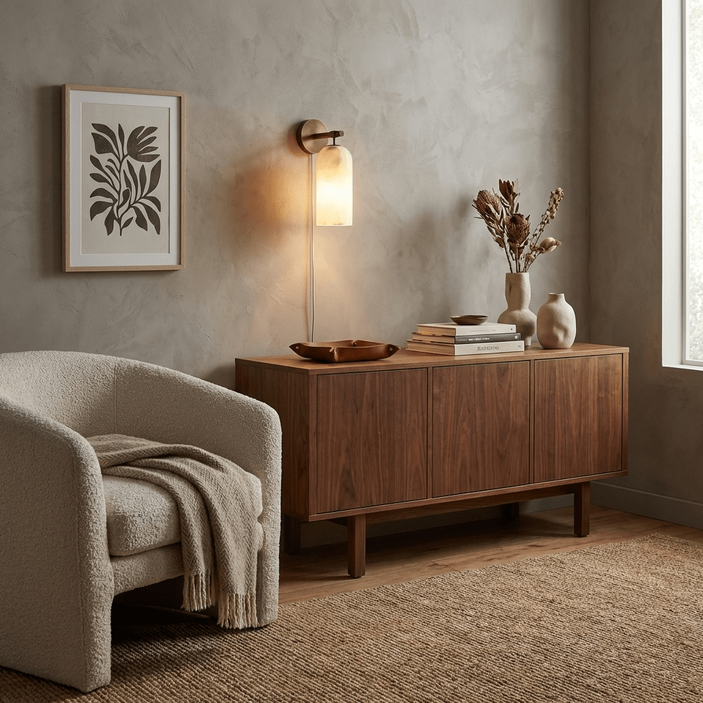Zokel Pillar Alabaster Plug In Indoor Wall Light