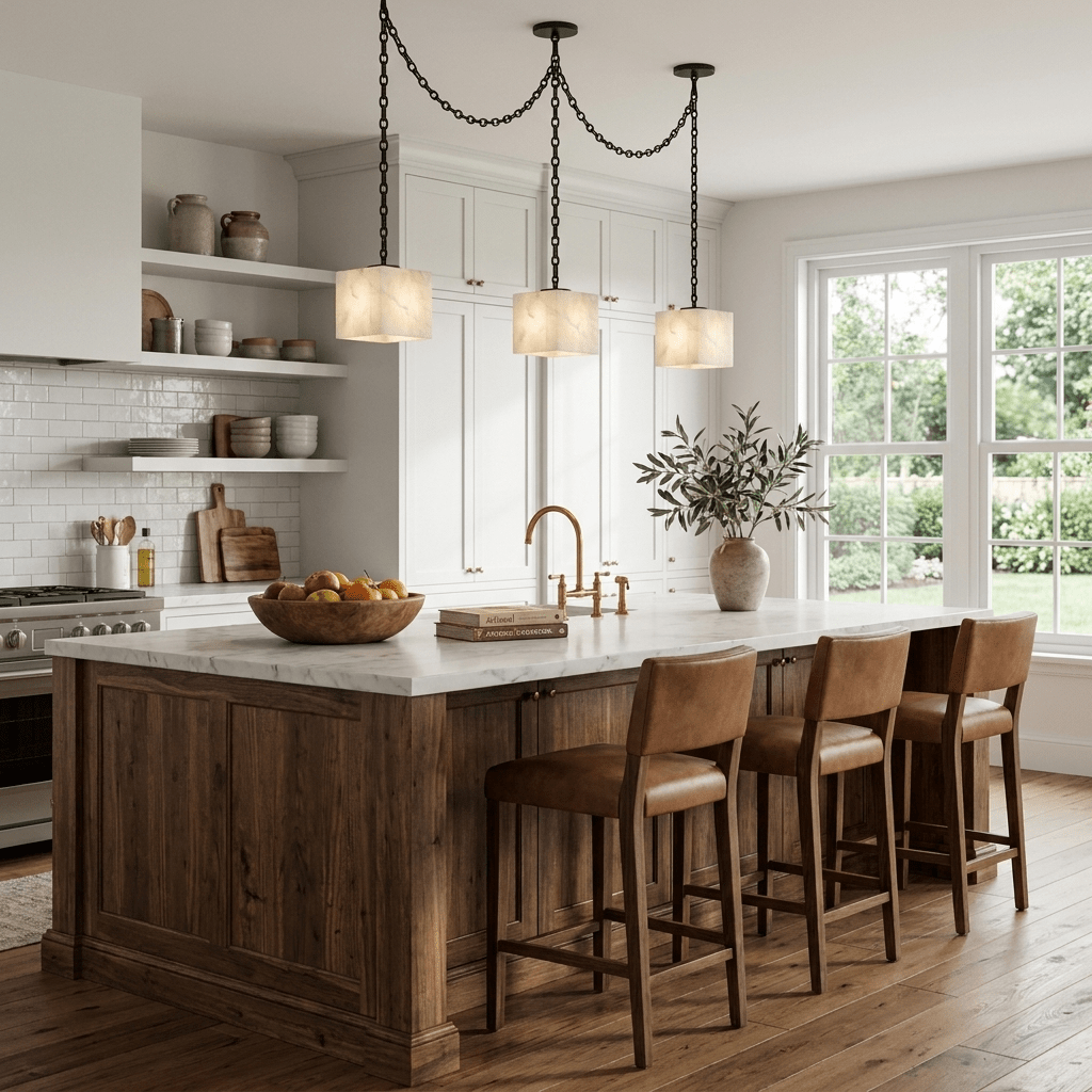 Octavian Cascade Chain Cube Chandelier
