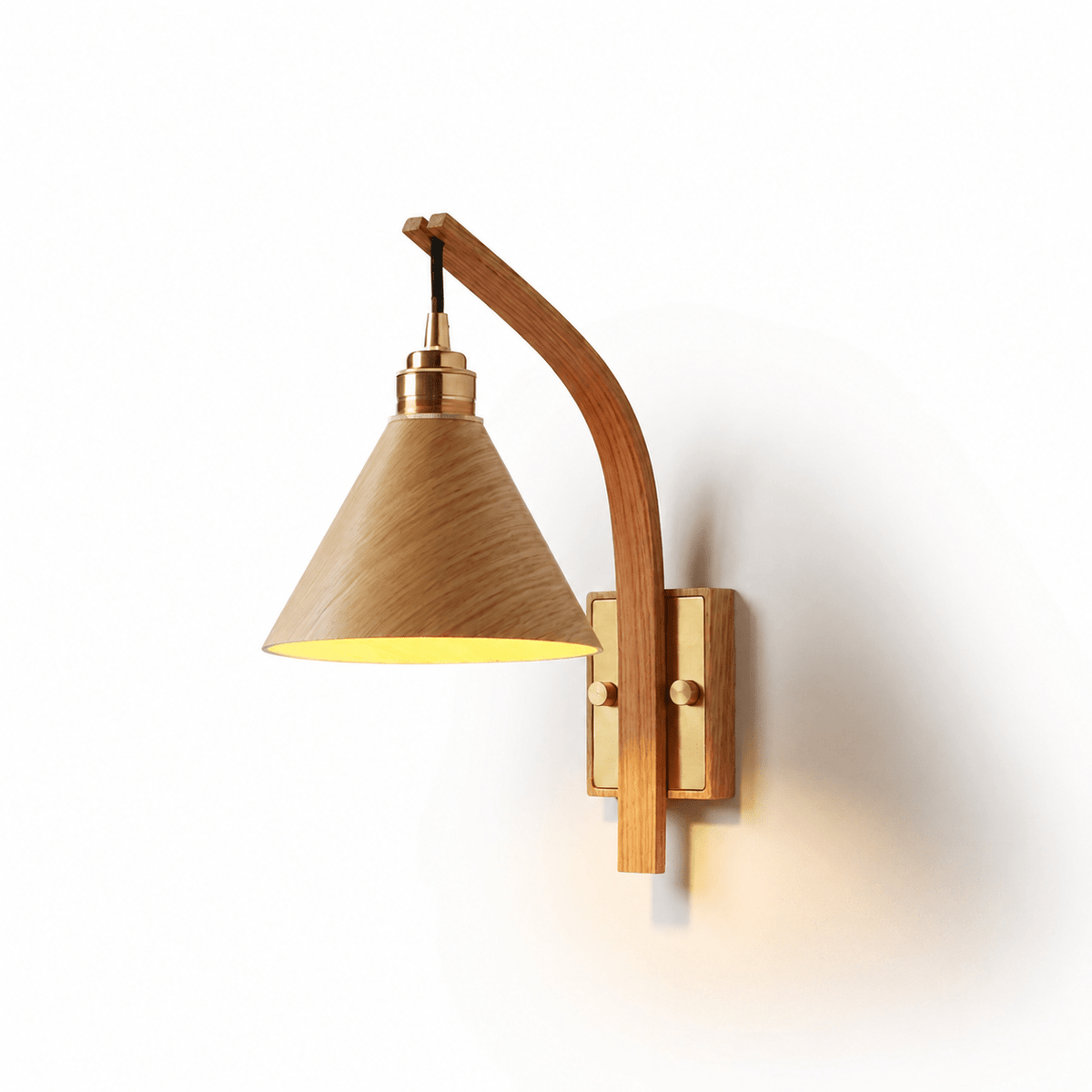 Jeva Camber Arc Indoor Wall Light