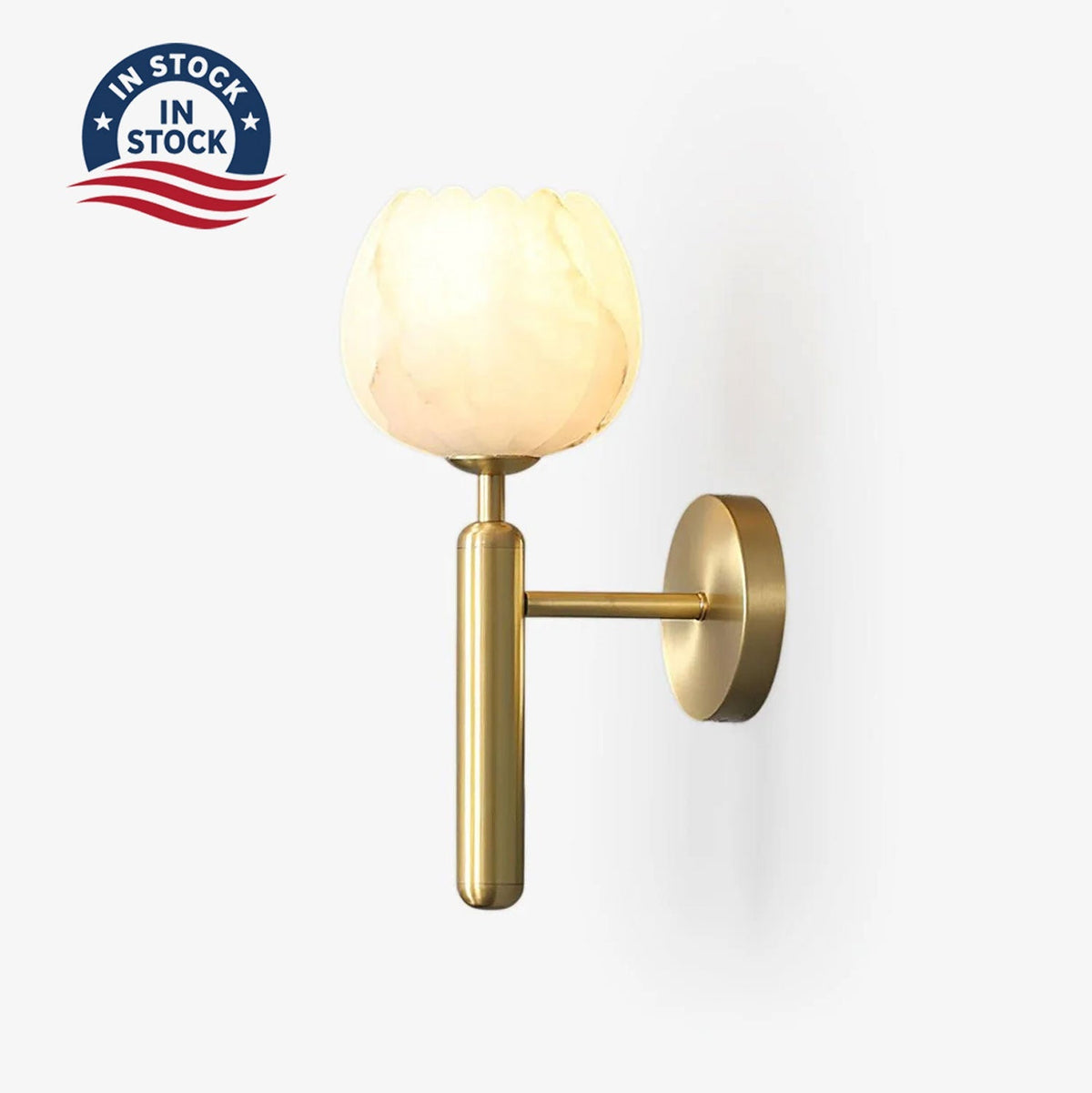 Xika Alabaster Indoor Wall Light