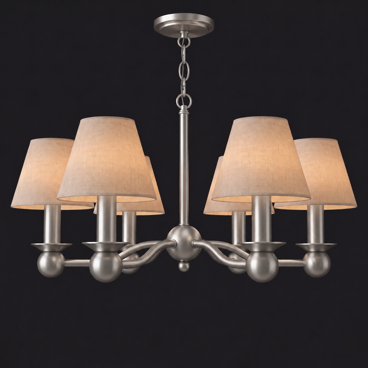 Halemere Fabric Chandelier