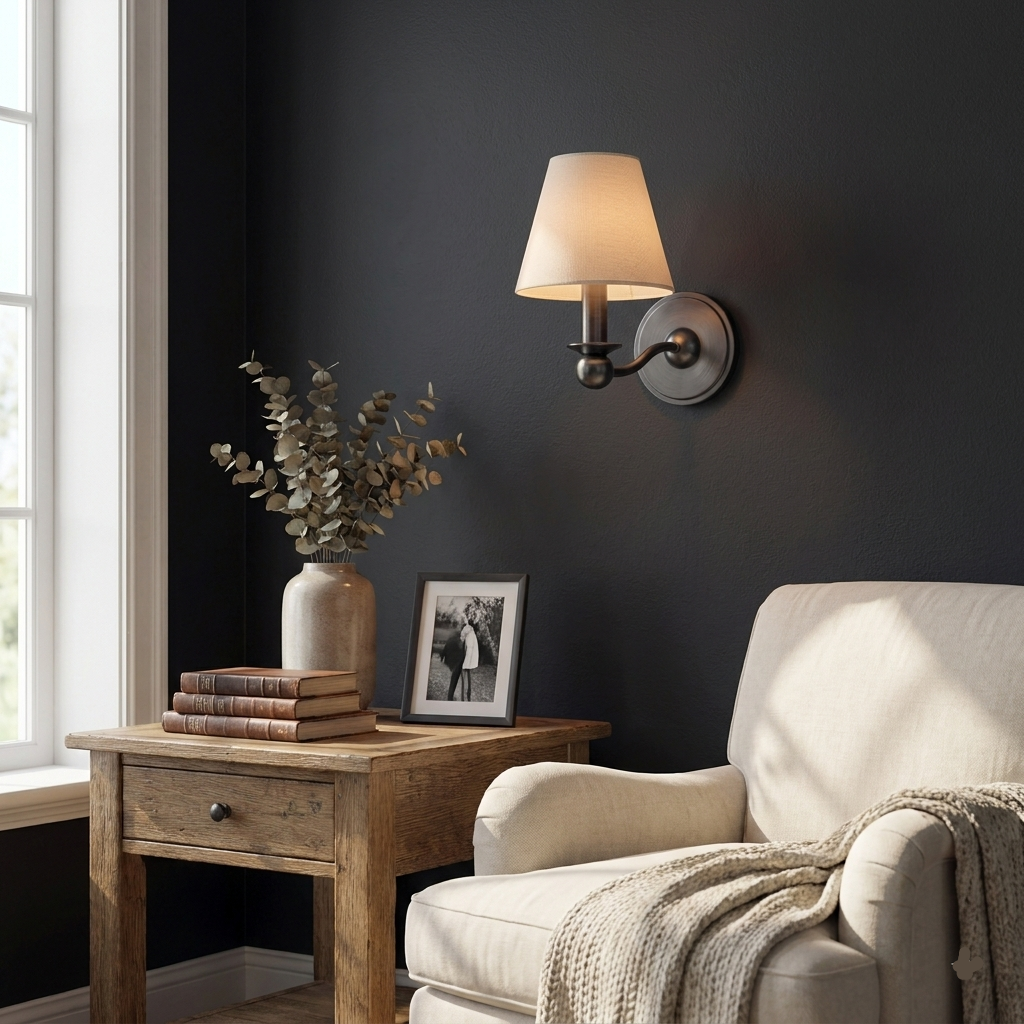 Finsmere Fabric Wall Sconce