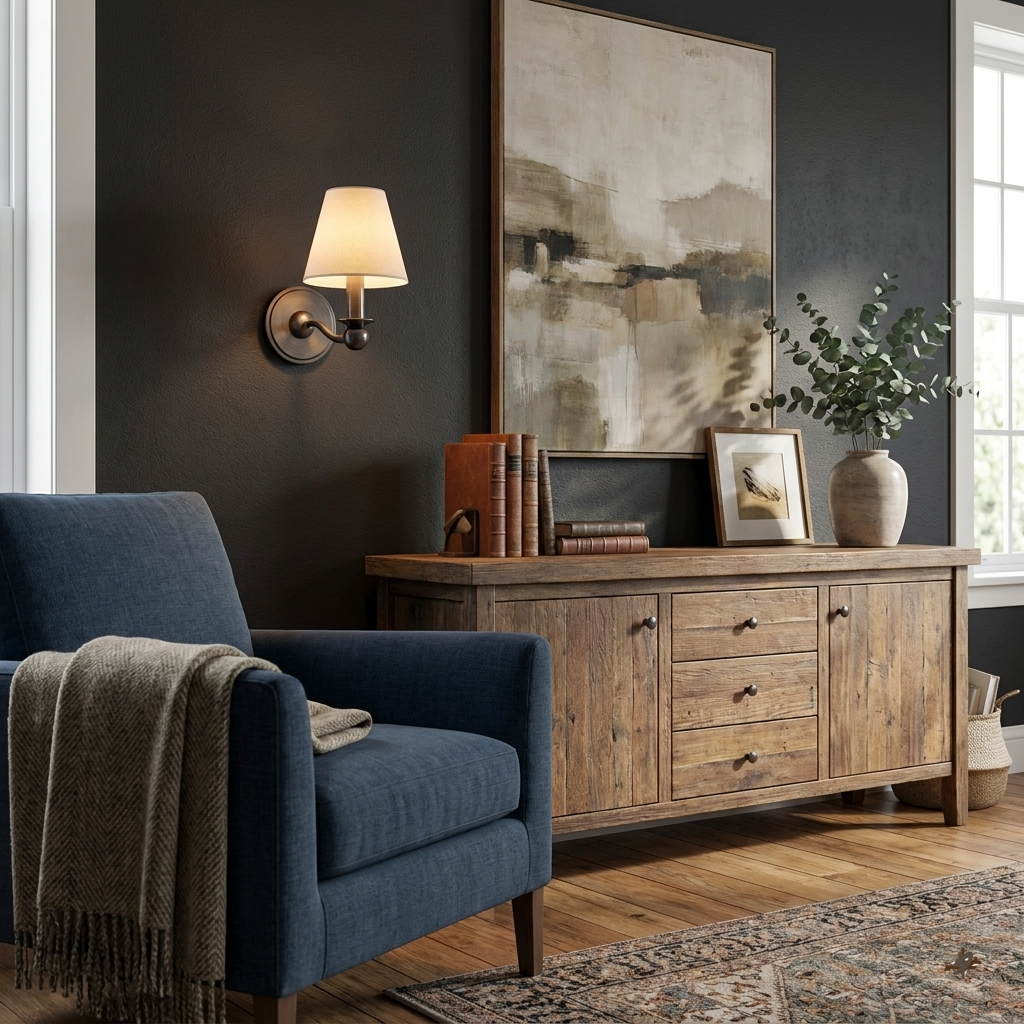 Finsmere Fabric Wall Sconce