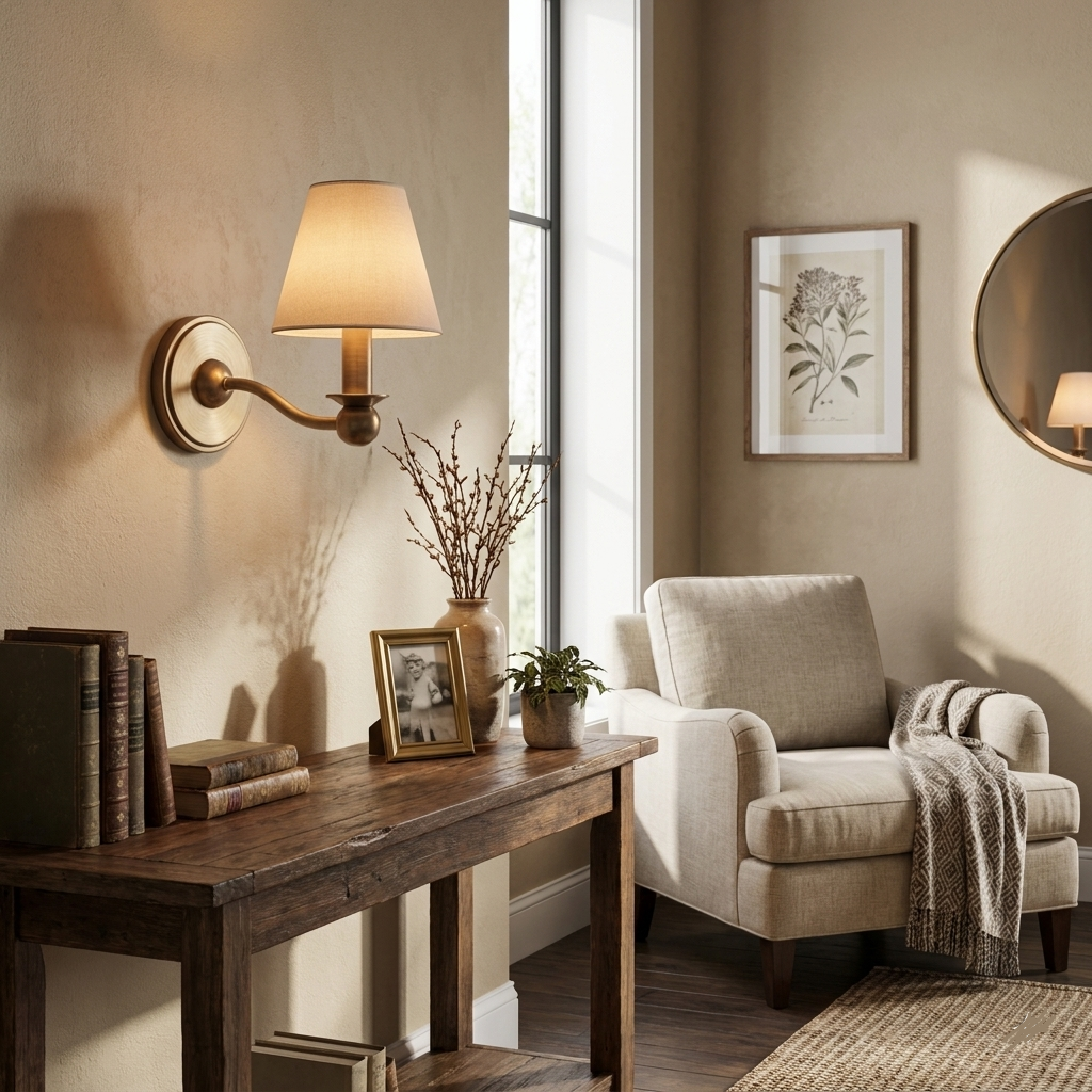 Finsmere Fabric Wall Sconce