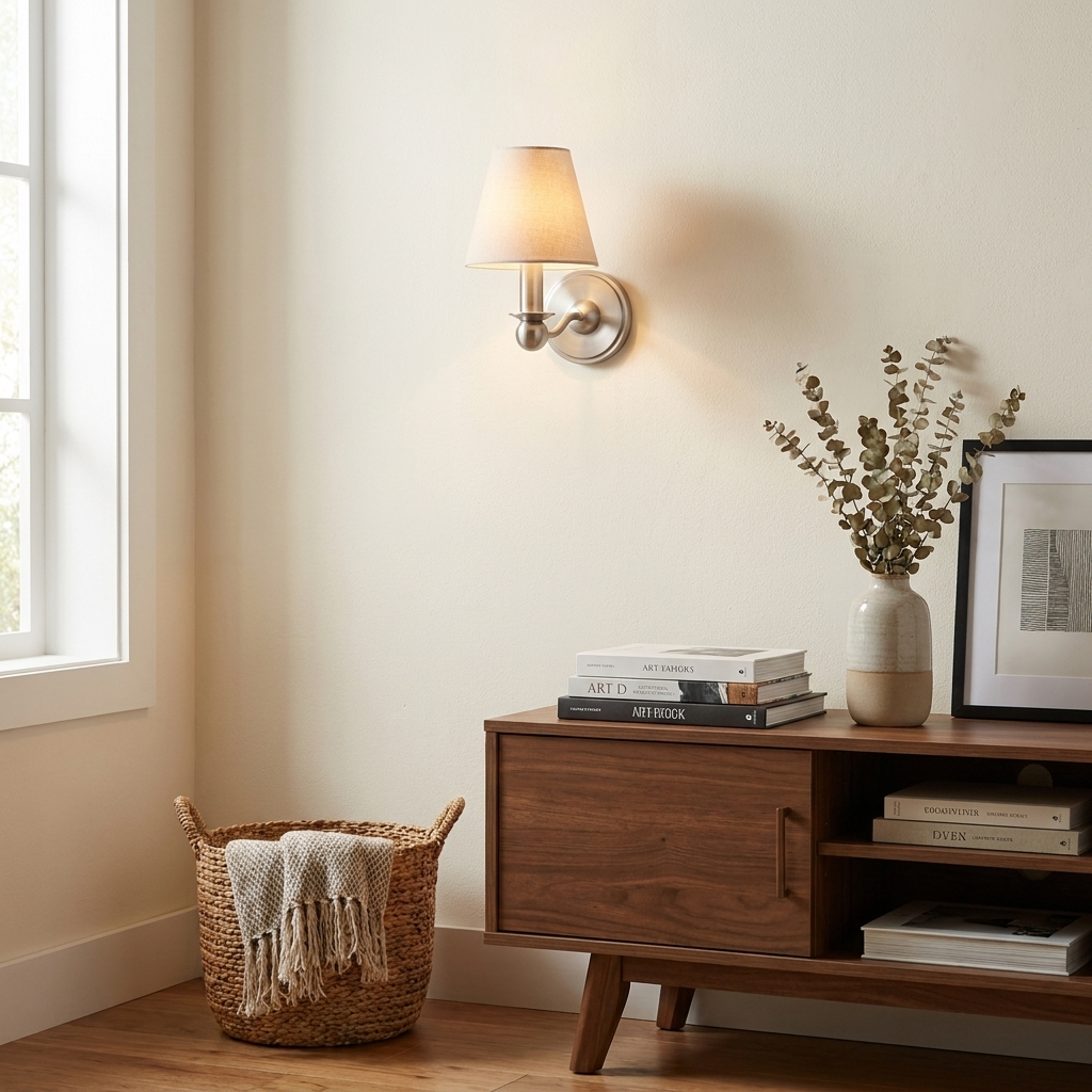 Finsmere Fabric Wall Sconce