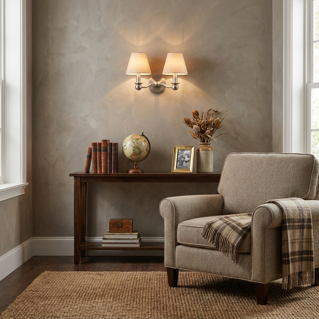 Evermont Fabric Wall Sconce