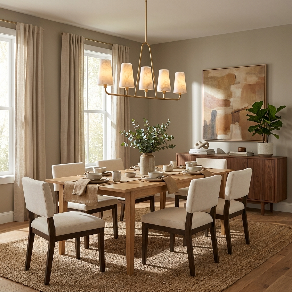 Jarrowmere Alabaster Chandelier