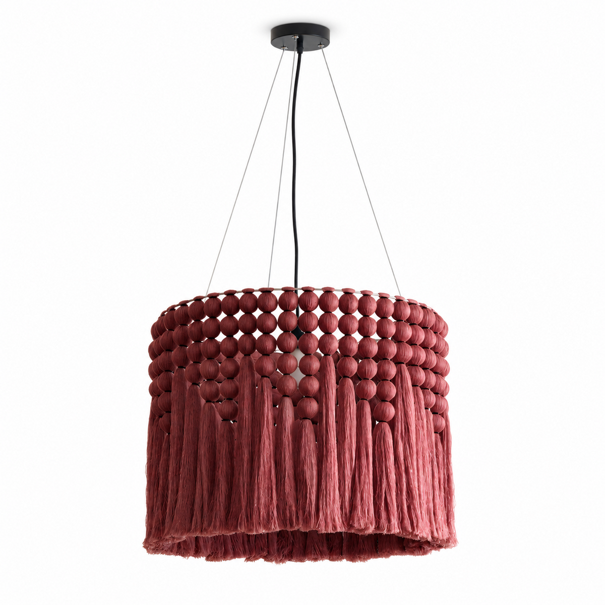 Verleigh Macrame Tassel Pendant Lamp