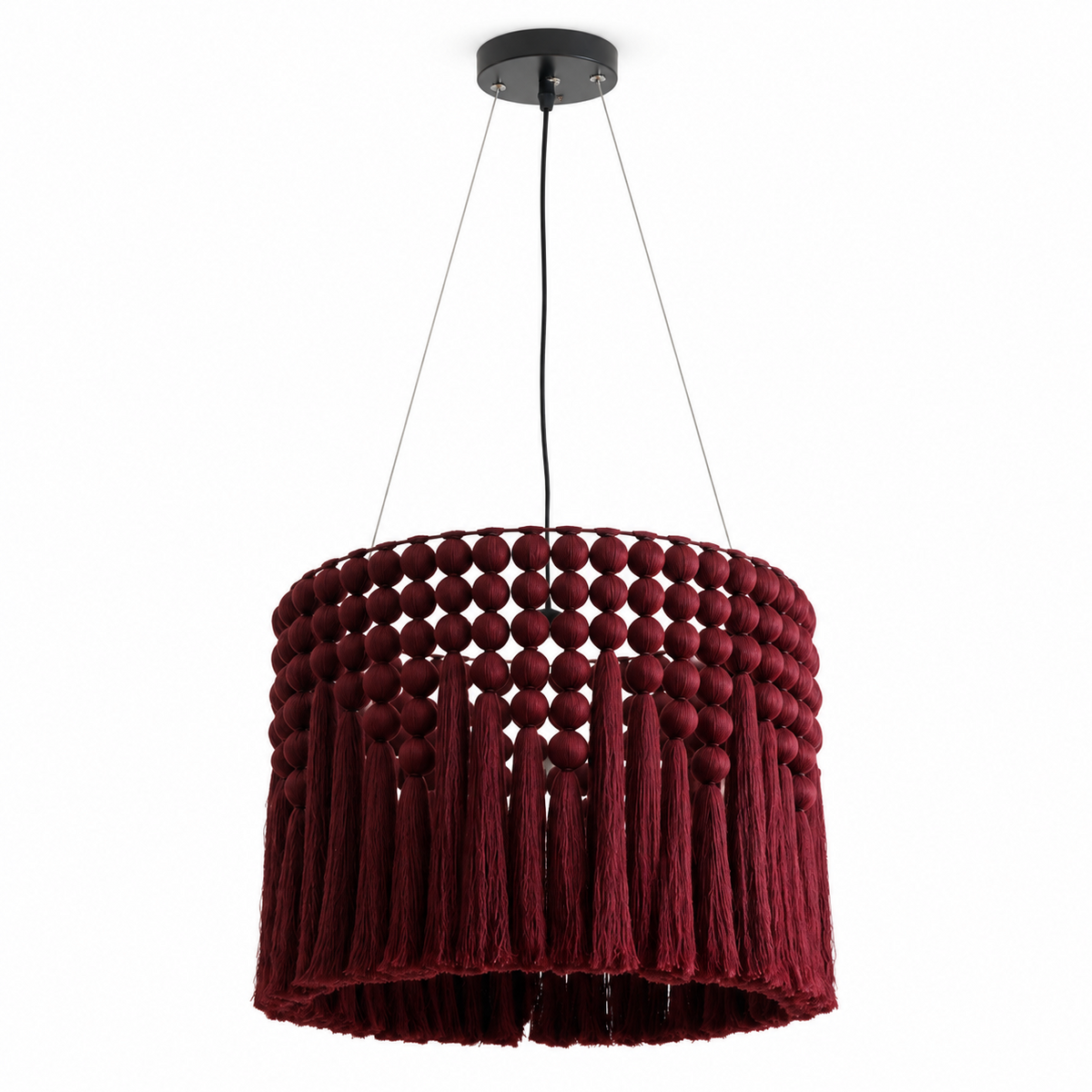 Verleigh Macrame Tassel Pendant Lamp