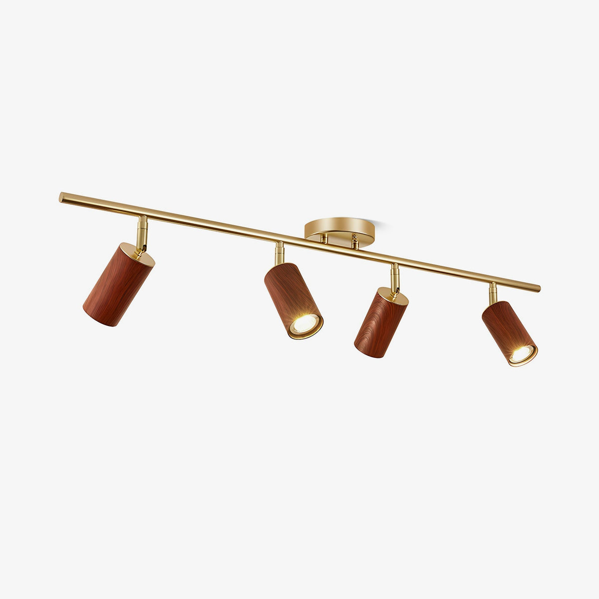 Xajo Wood Flush Mount Ceiling Light