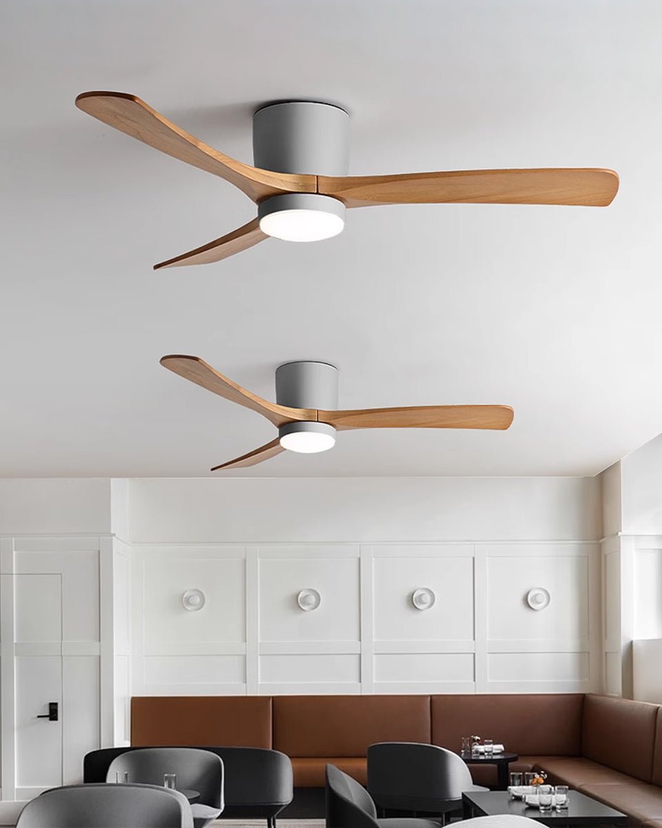 Kozia Wooden Ceiling Fan Light