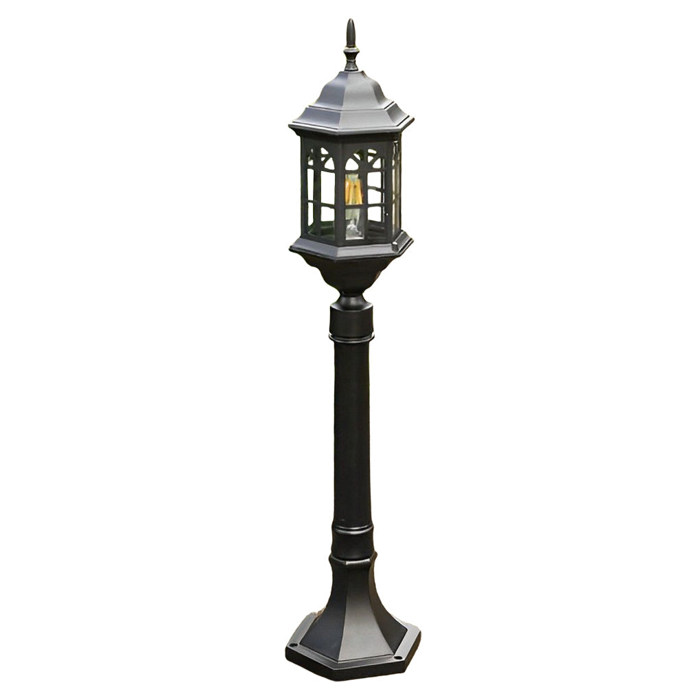 Elegant Slim Post LED Outdoor Post Lights Black/Bronze Pathway Lamps - Lamp Outdoor