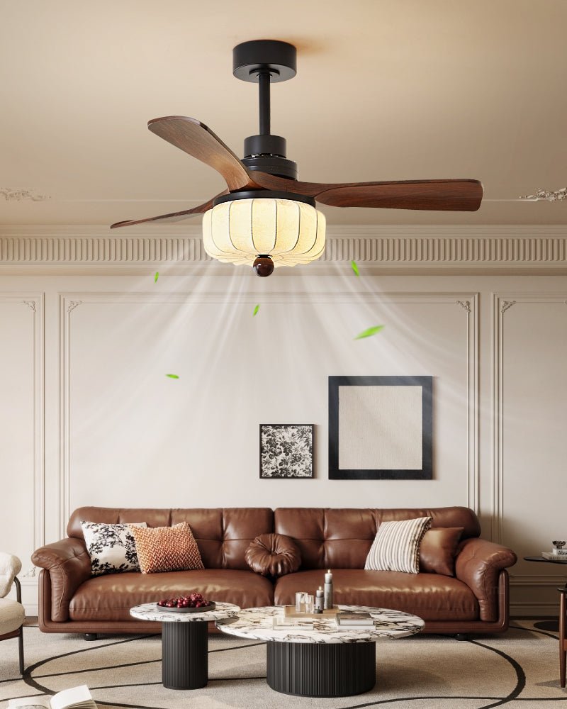 Yepa Wood Ceiling Fan Light