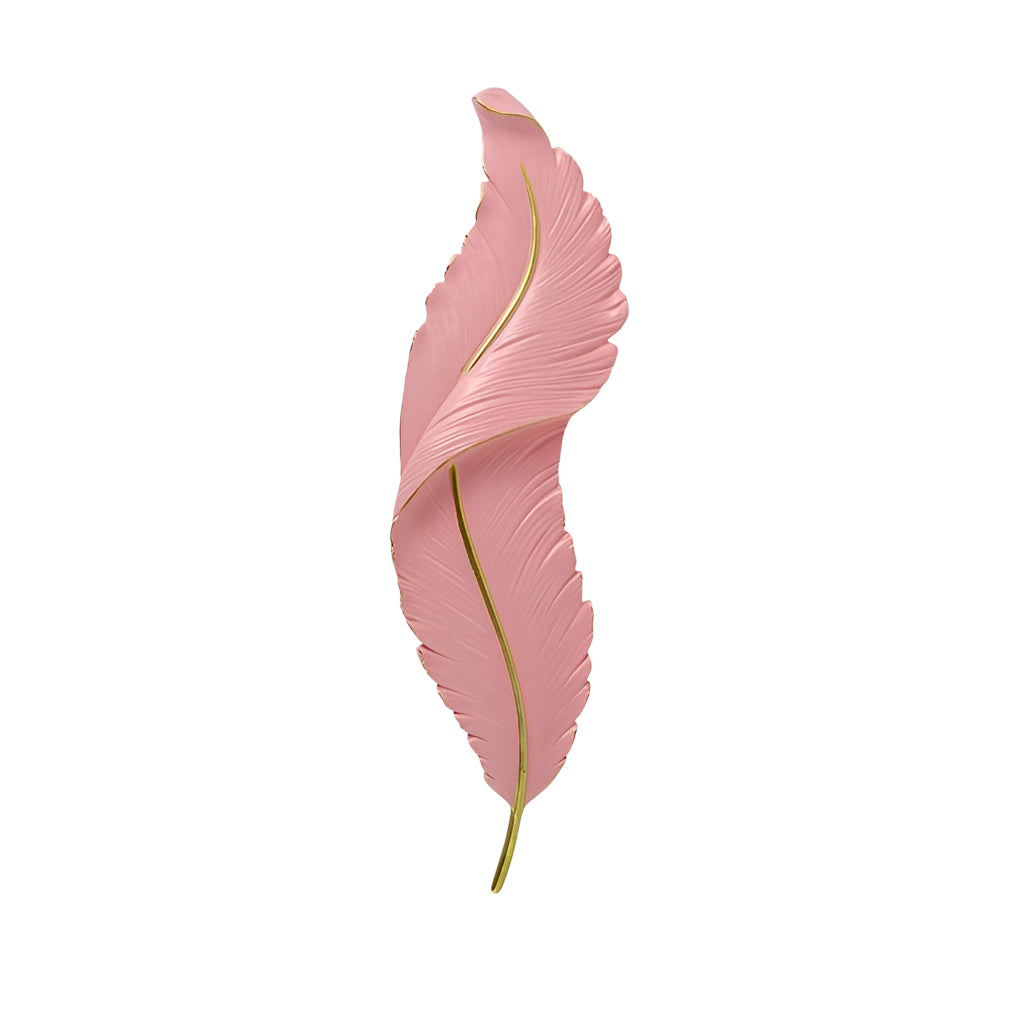 Creative Feather Wall Light LED White Luxury Modern Wall Sconce Lamp Lighting - Lamp Outdoor
