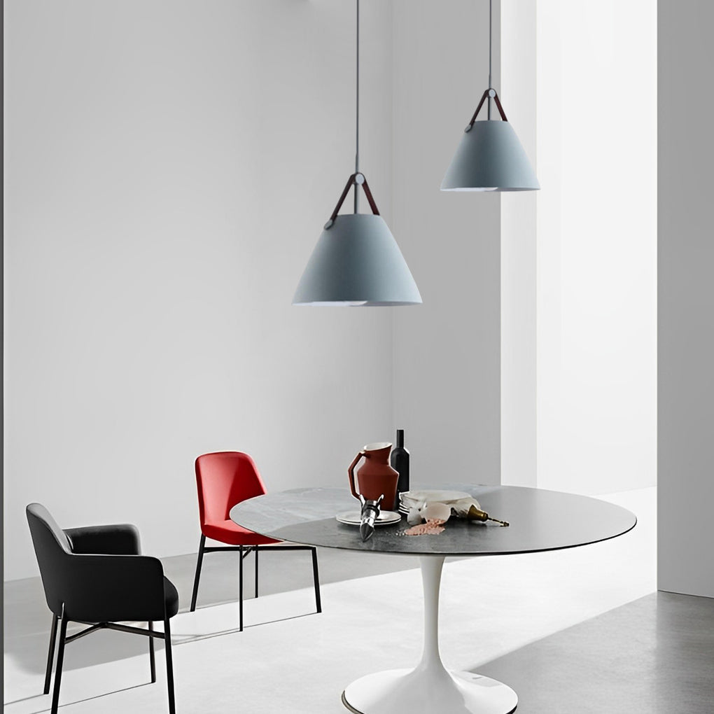 Creative Conical Metal Nordic Pendant Lighting Kitchen Island Lighting - Lamp Outdoor