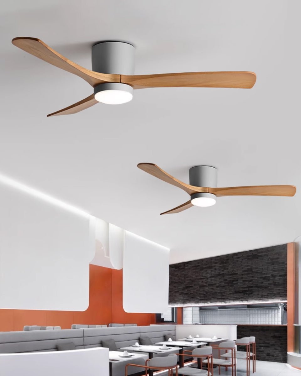 Kozia Wooden Ceiling Fan Light