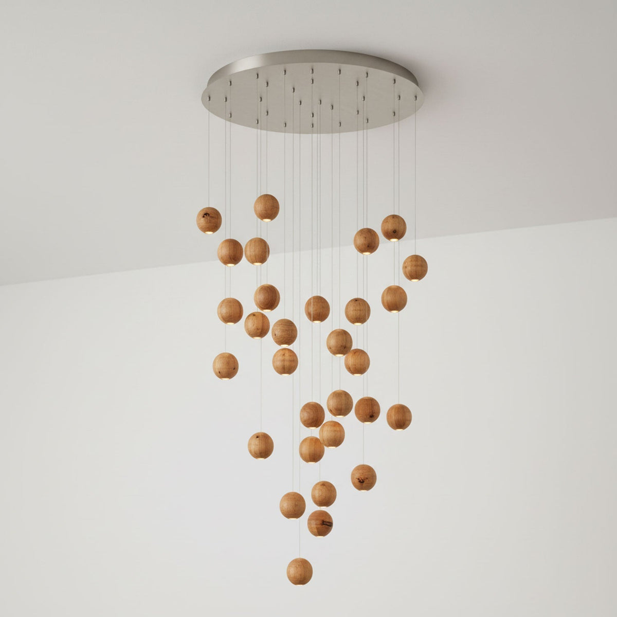 Orbwood Cluster Pendant Light