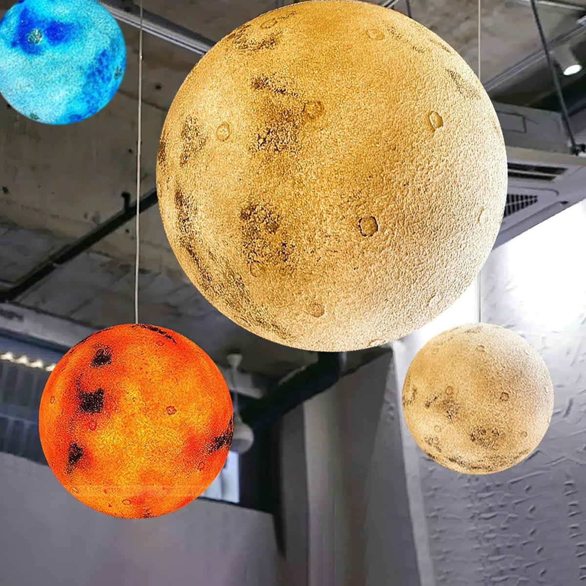 CosmoSphere Planetary Pendant Light