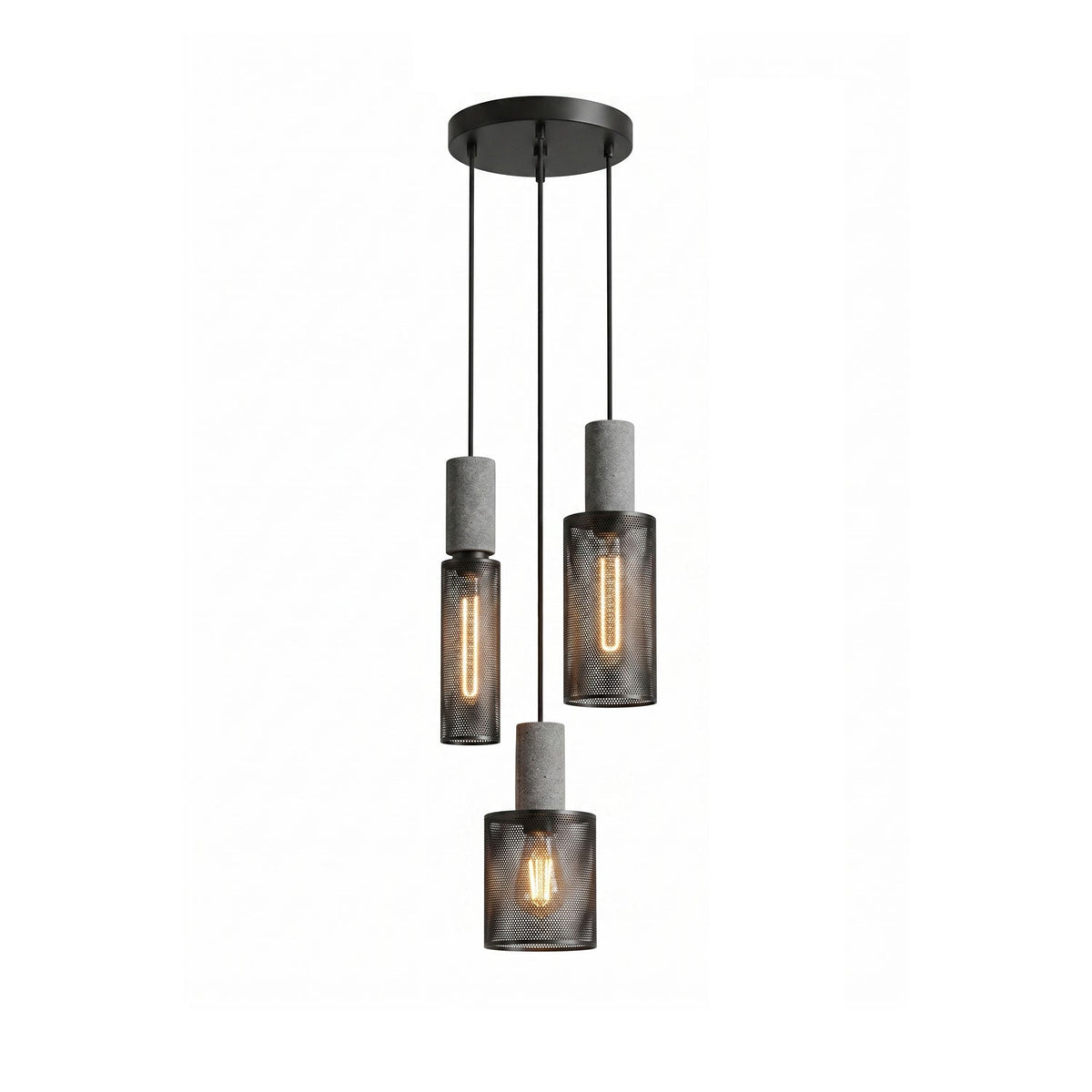 Xiyel Cement Mesh Pendant Light