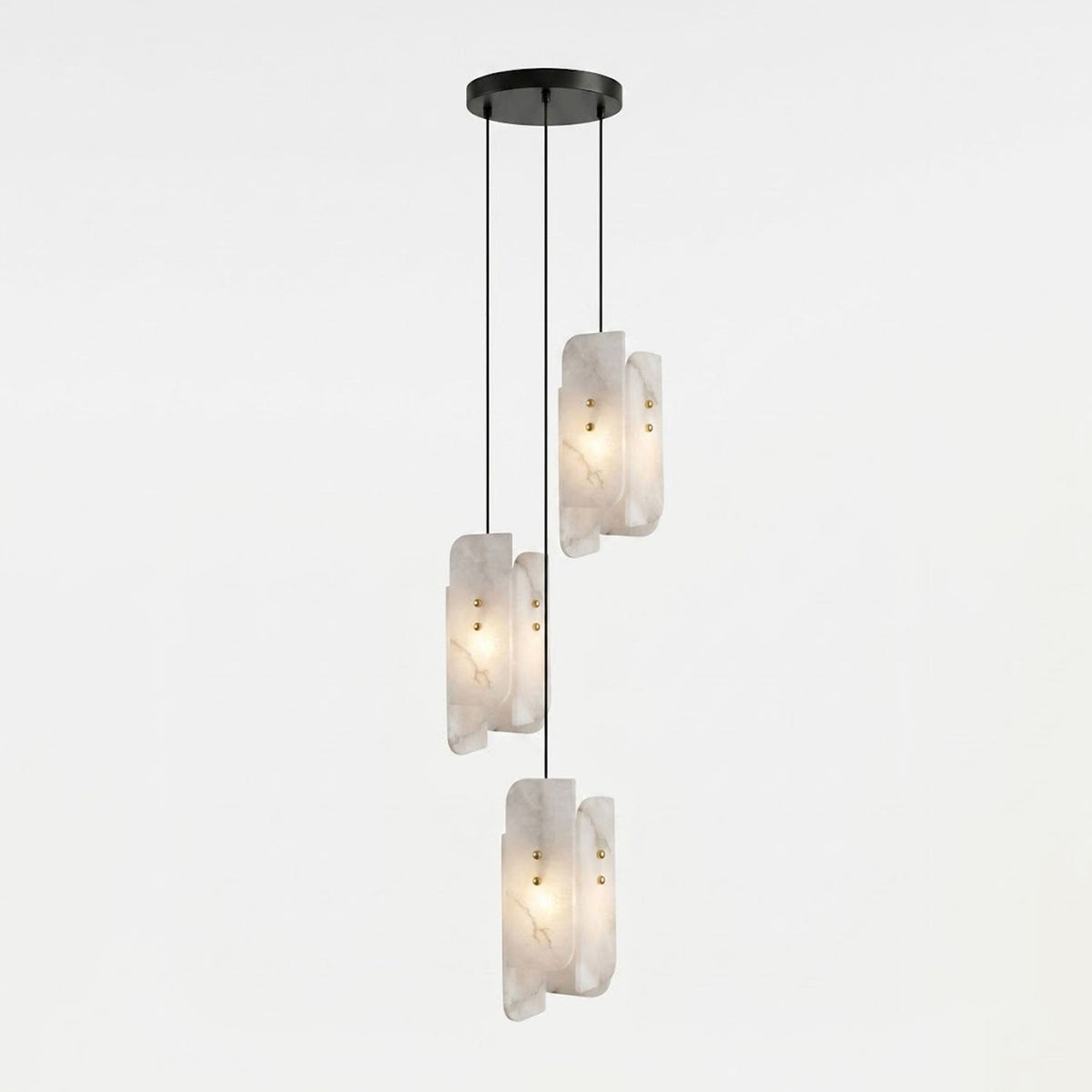Ebdia Mini Alabaster Pendant Light