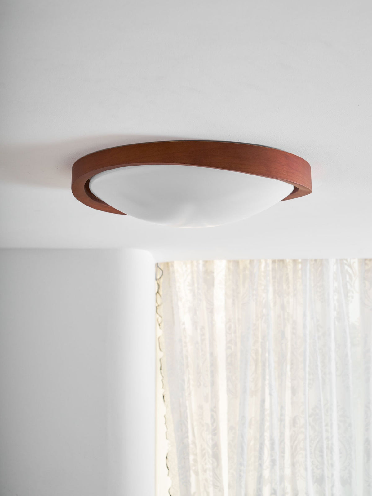Kima Curved Edge Flush Mount Ceiling Light