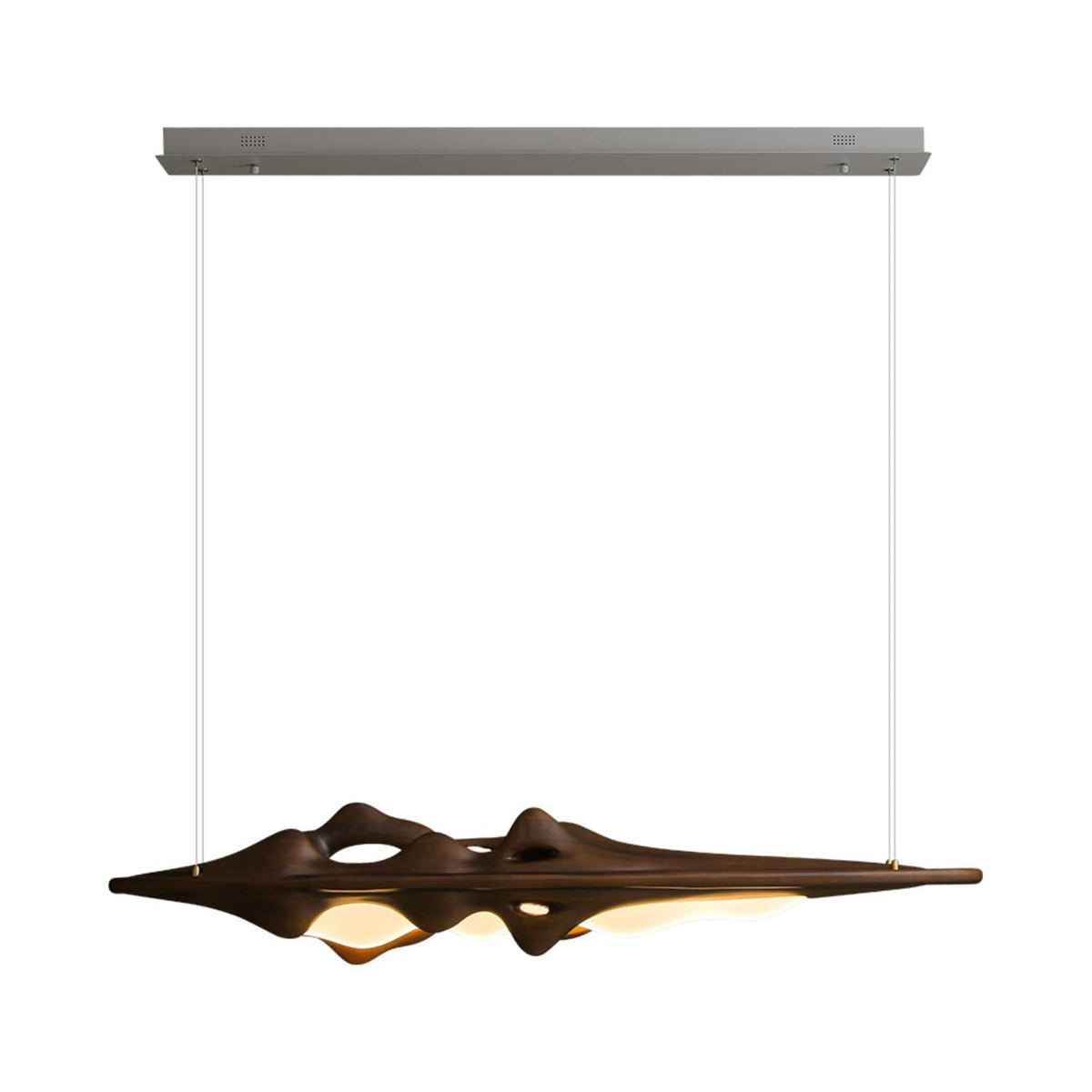 Ulsorira Topographic Wood Pendant Light