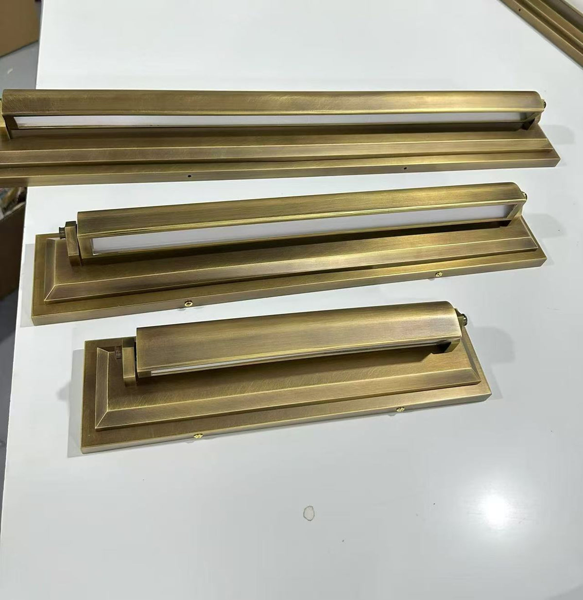Eblin Brass Indoor Wall Light