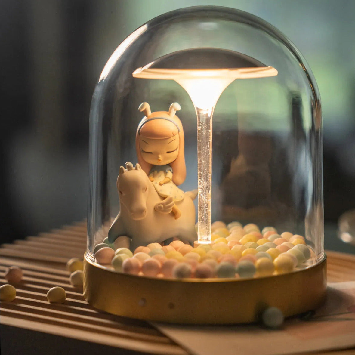Fairy Tale Glass Dome LED Decorative Table Ambient Lamp - Lamp Outdoor