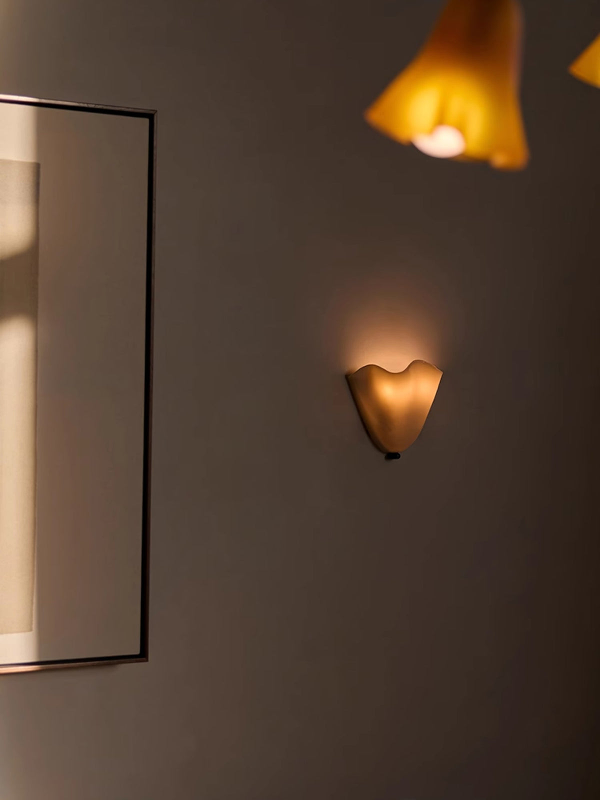 Zakia Glass Indoor Wall Light