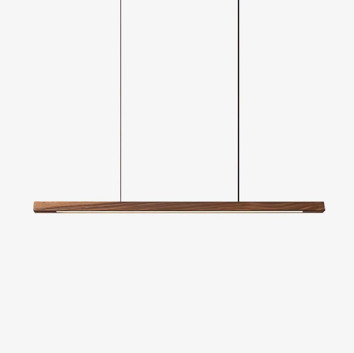 Weda Linear Wooden Pendant Light