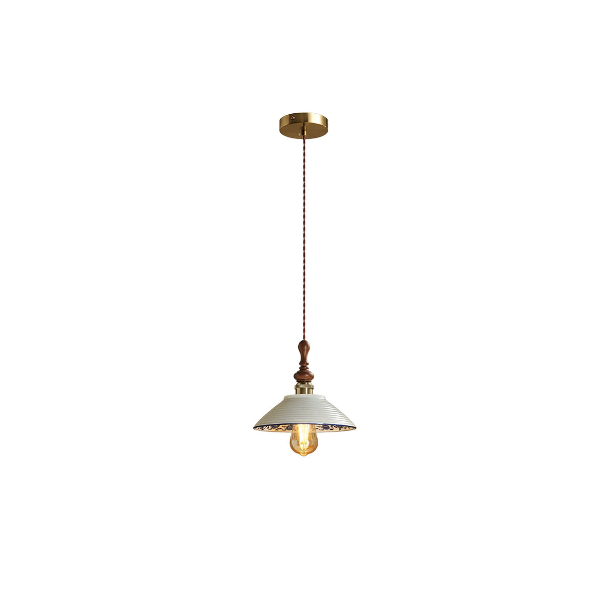 Ciraeor Delft Ceramic Pendant Light