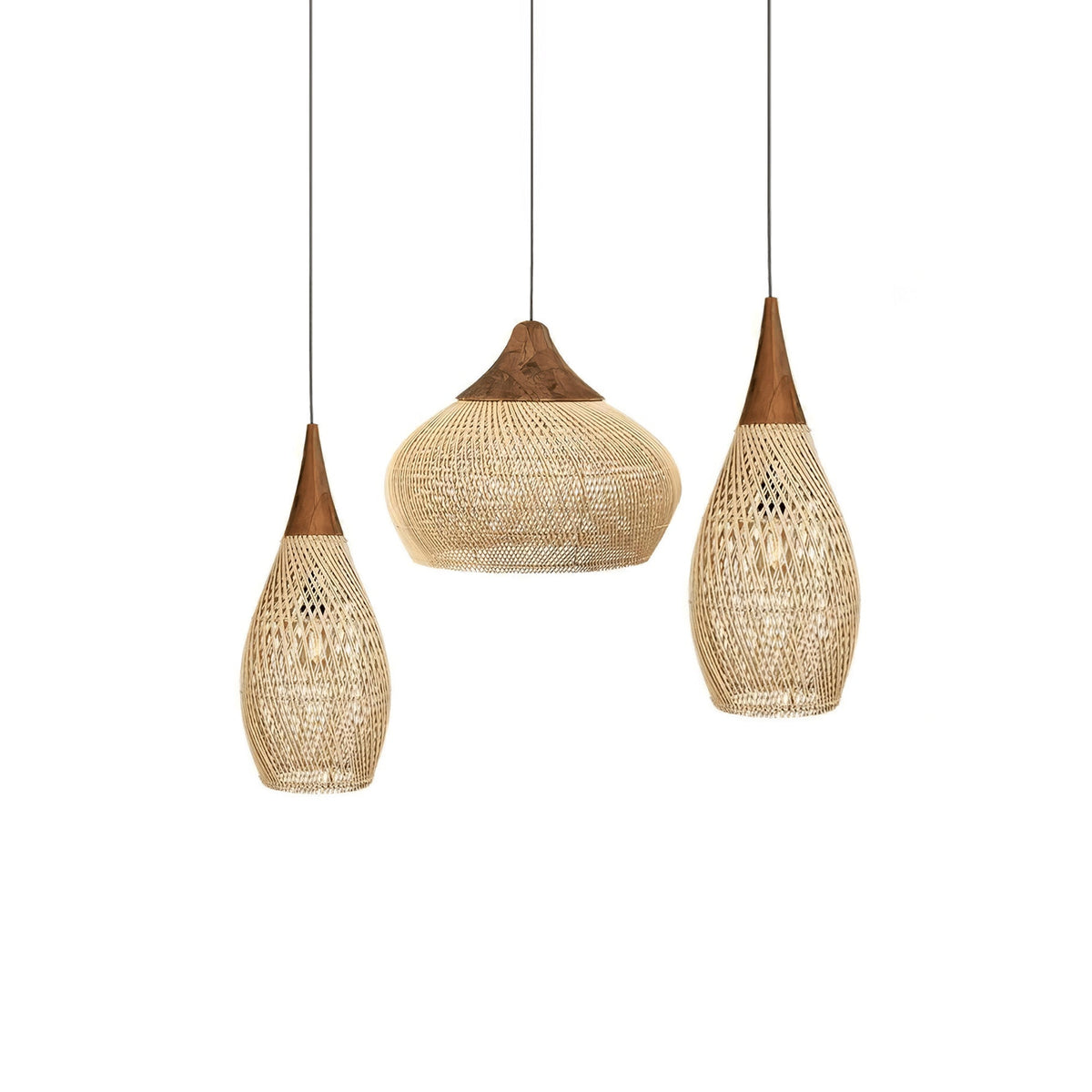 Hopia Rattan Pendant Light