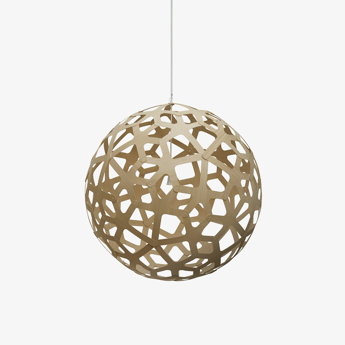 Rininia Pendant Light Geometric Wooden Woven