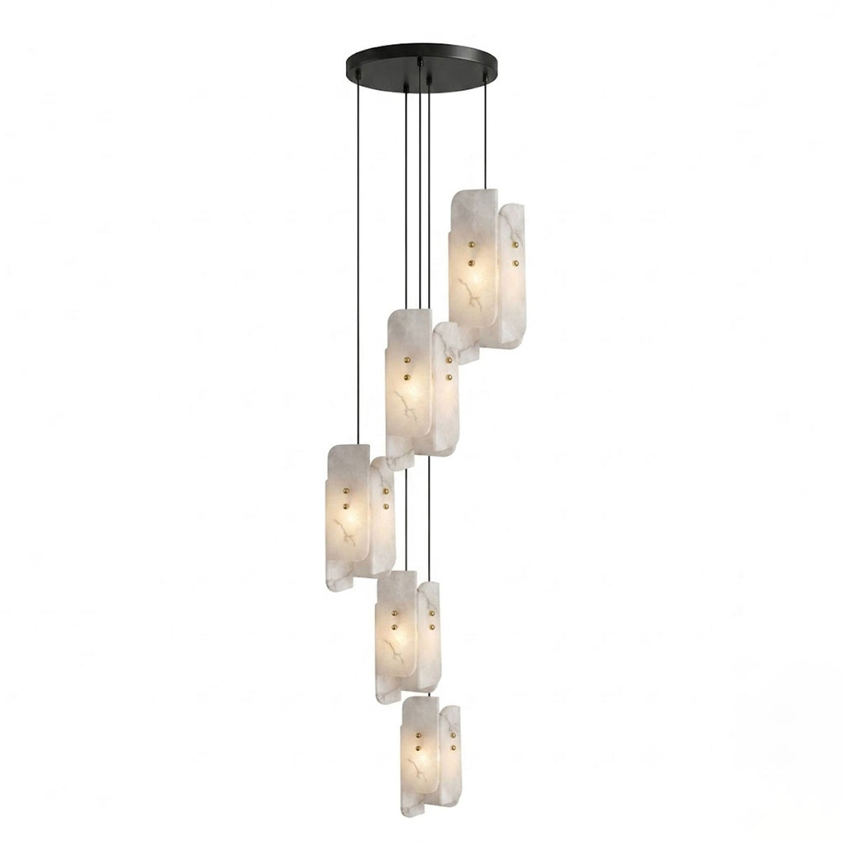 Ebdia Mini Alabaster Pendant Light