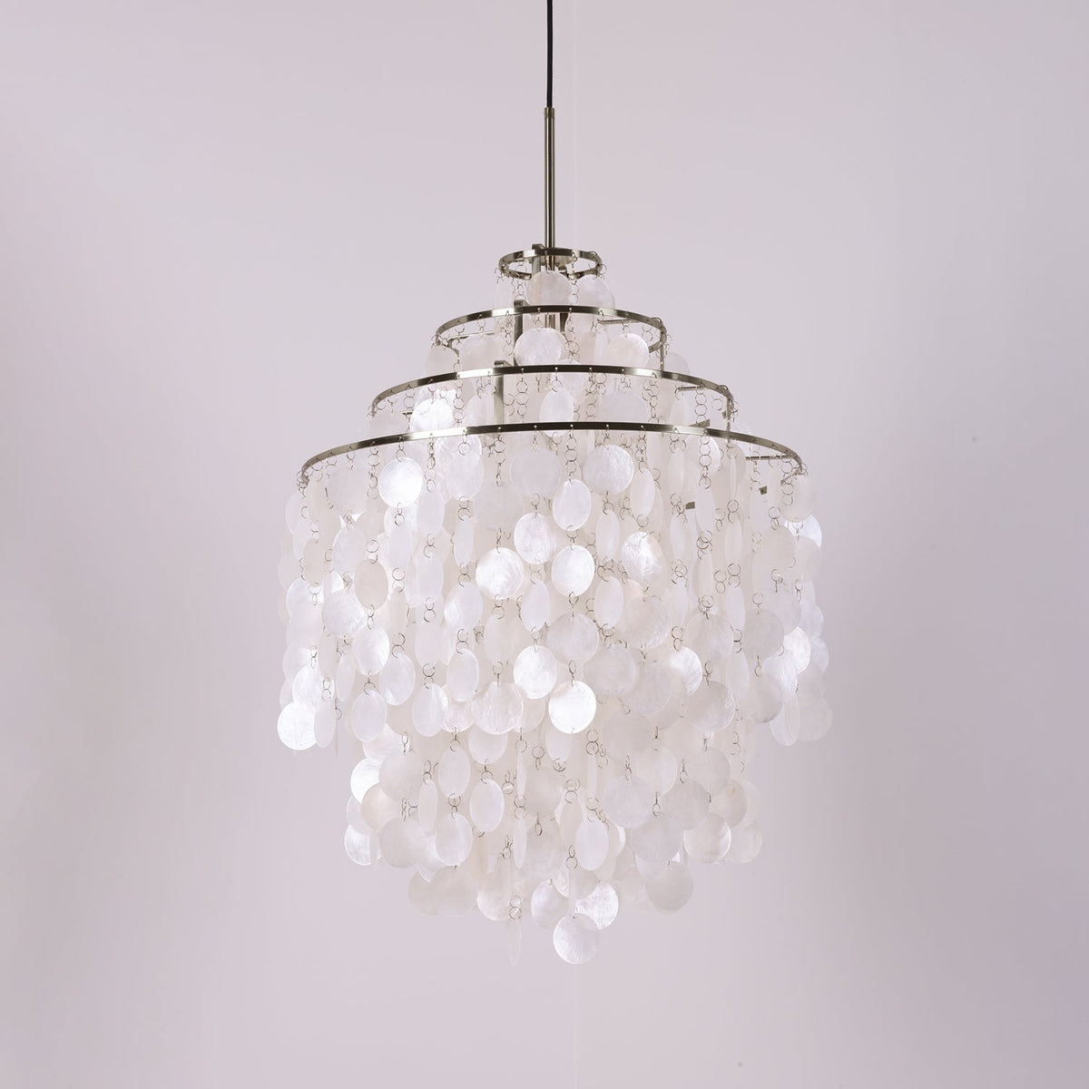 Rivena Pendant Lamp Round Shell Ring