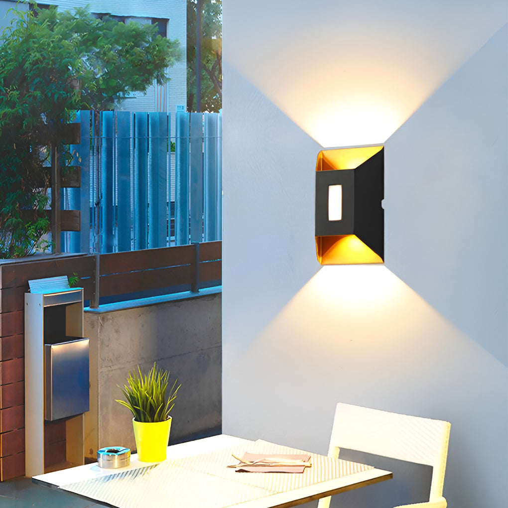 Waterproof LED Up and Down Lights Modern Wall Lamp Wall Sconce Lighting - Lamp Outdoor