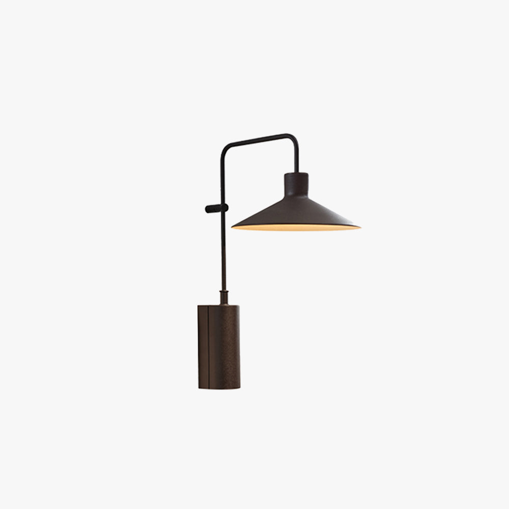 Arisha Modern Minimalist Wide Cone Shape Metal Outdoor Waterproof Wall Lamp - Lamp Outdoor