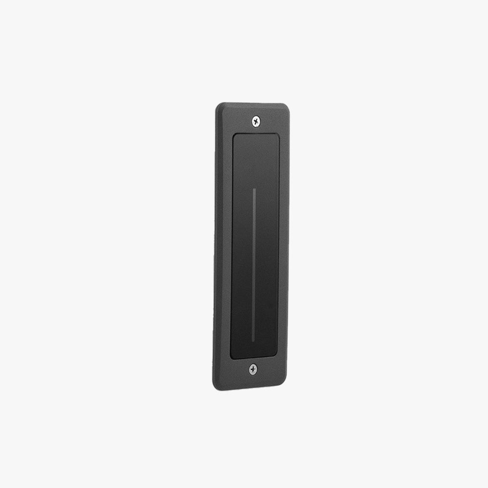 Ray Modern Metal Rectangular Outdoor Deck/Step Light, Gray - Lamp Outdoor