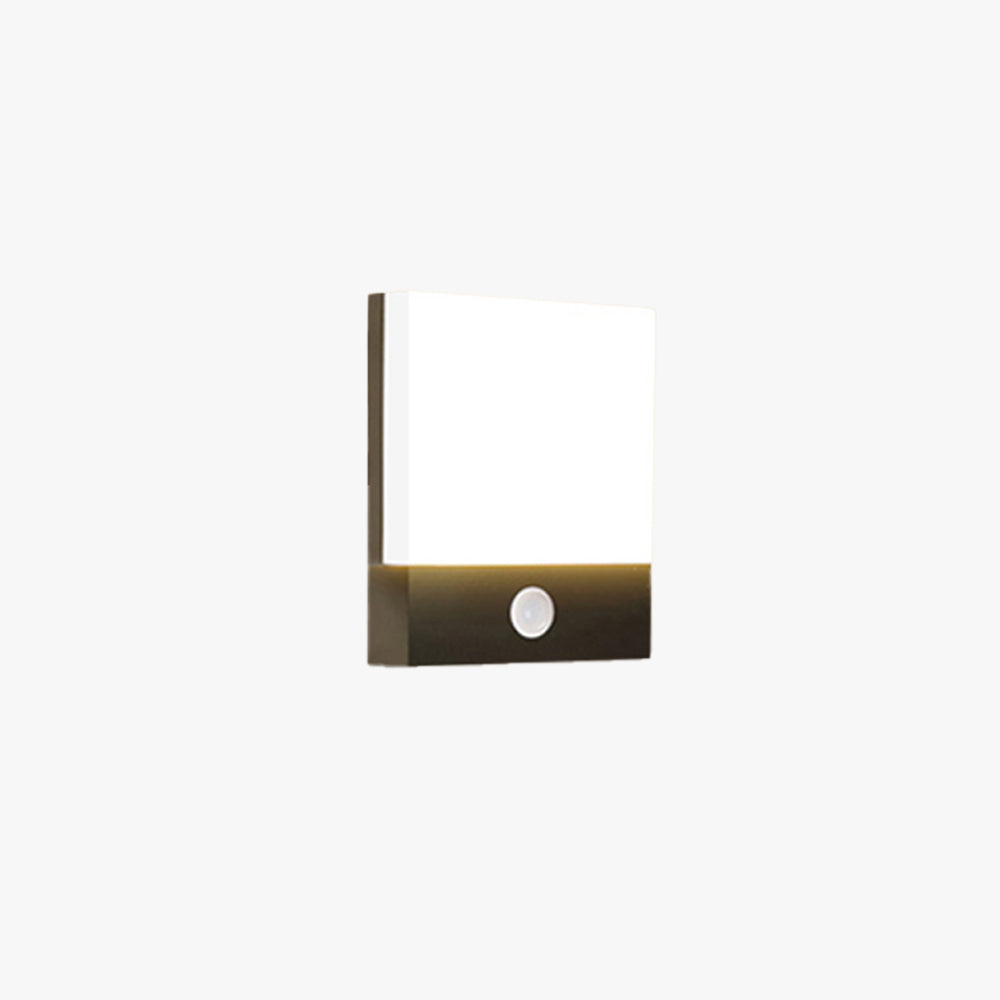 Ray Modern Rectangular Metal Outdoor Wall Lamp - Lamp Outdoor