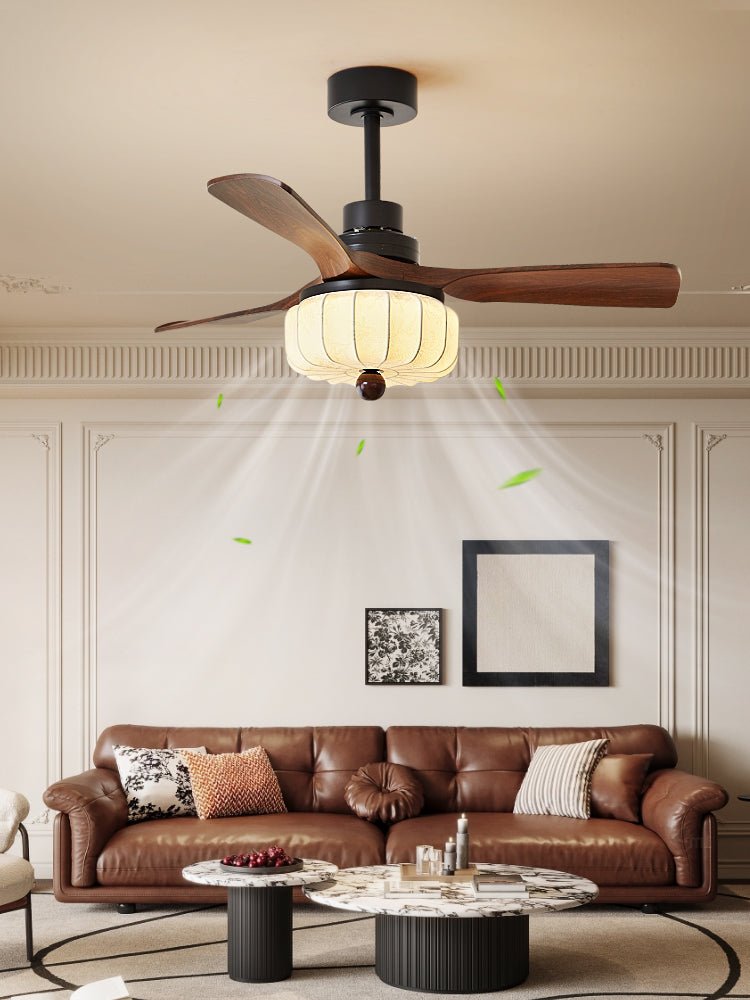 Yepa Wood Ceiling Fan Light