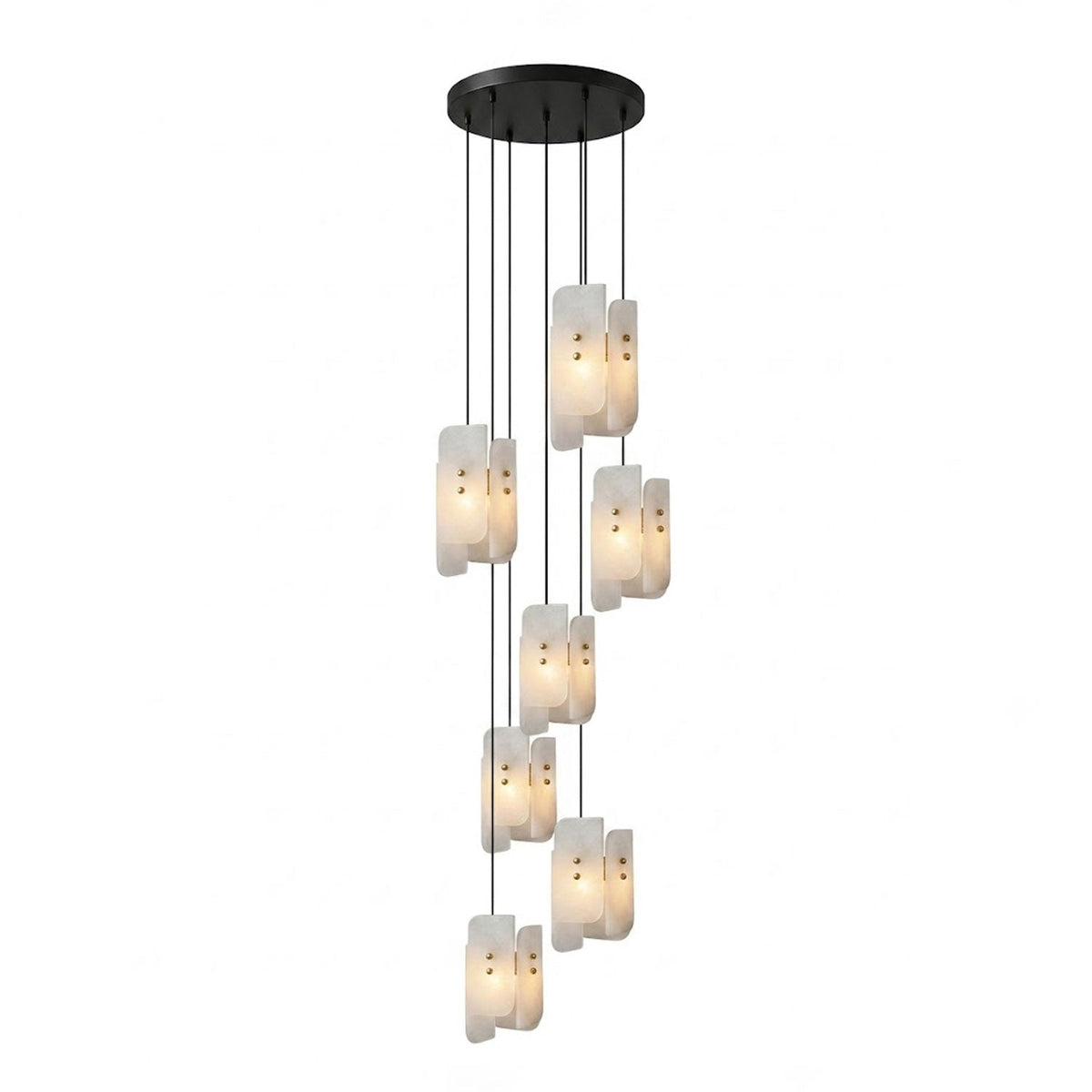Ebdia Mini Alabaster Pendant Light