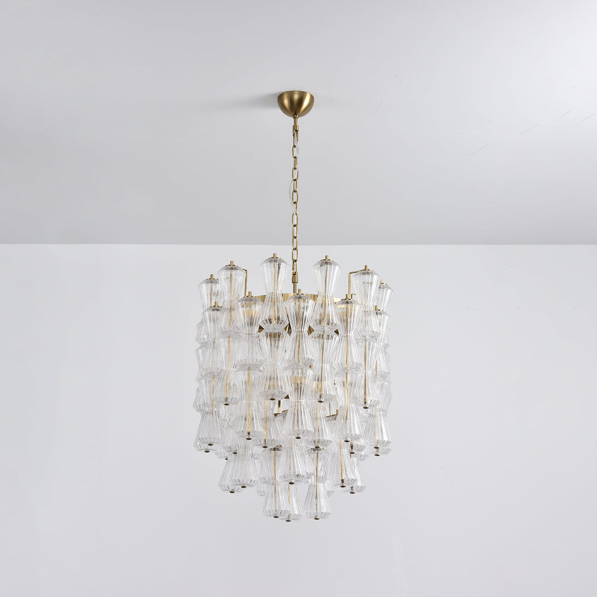 Celarena Chandelier Murano Glass Floral Cascade