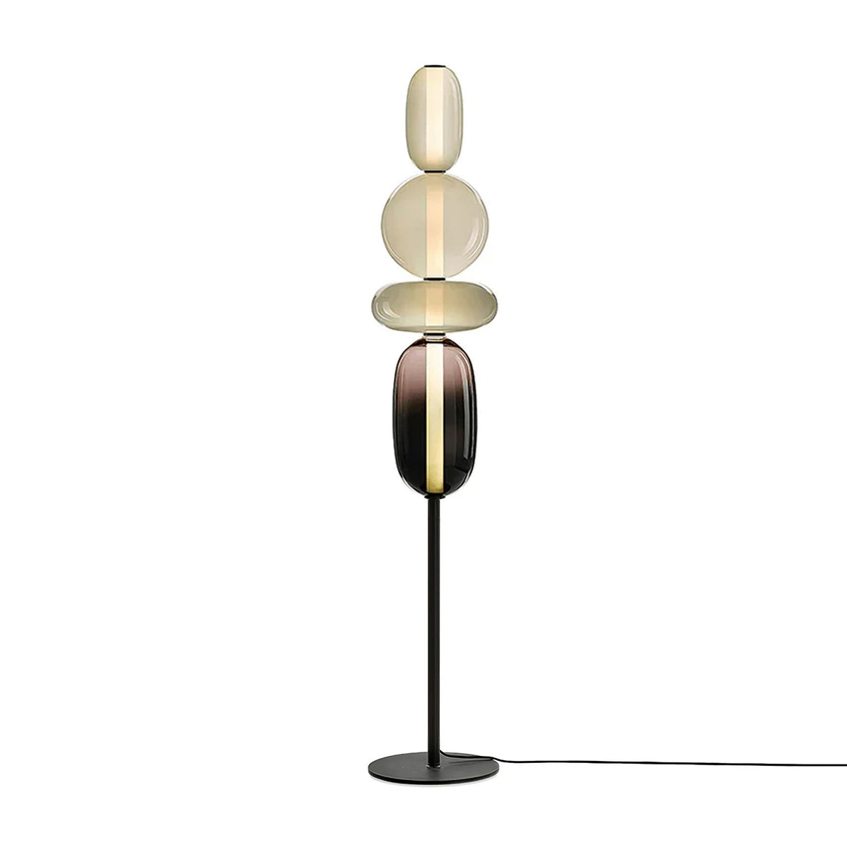 Wayel Glass Floor Lamp