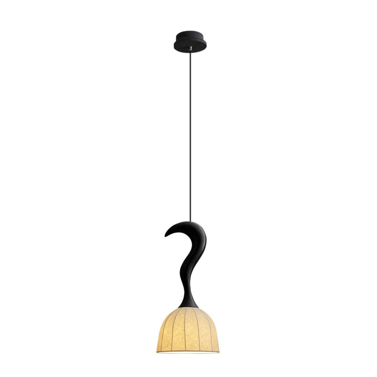 Colire Creativity Twisted Wood Pendant Light