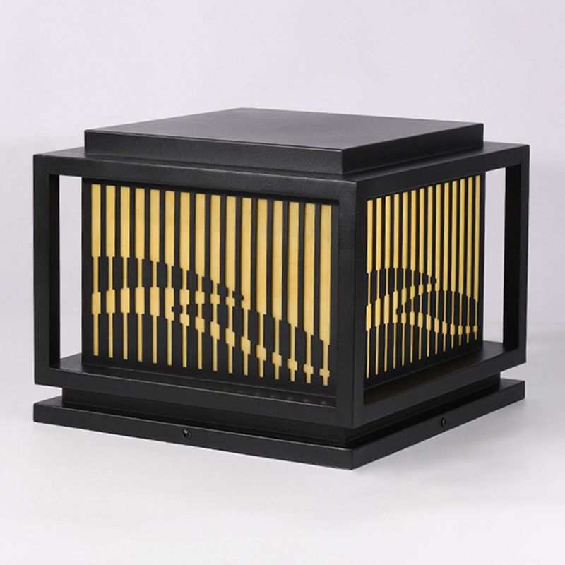 Ray Vintage LED Outdoor Light Post, Metal, Patio/Porch - Lamp Outdoor