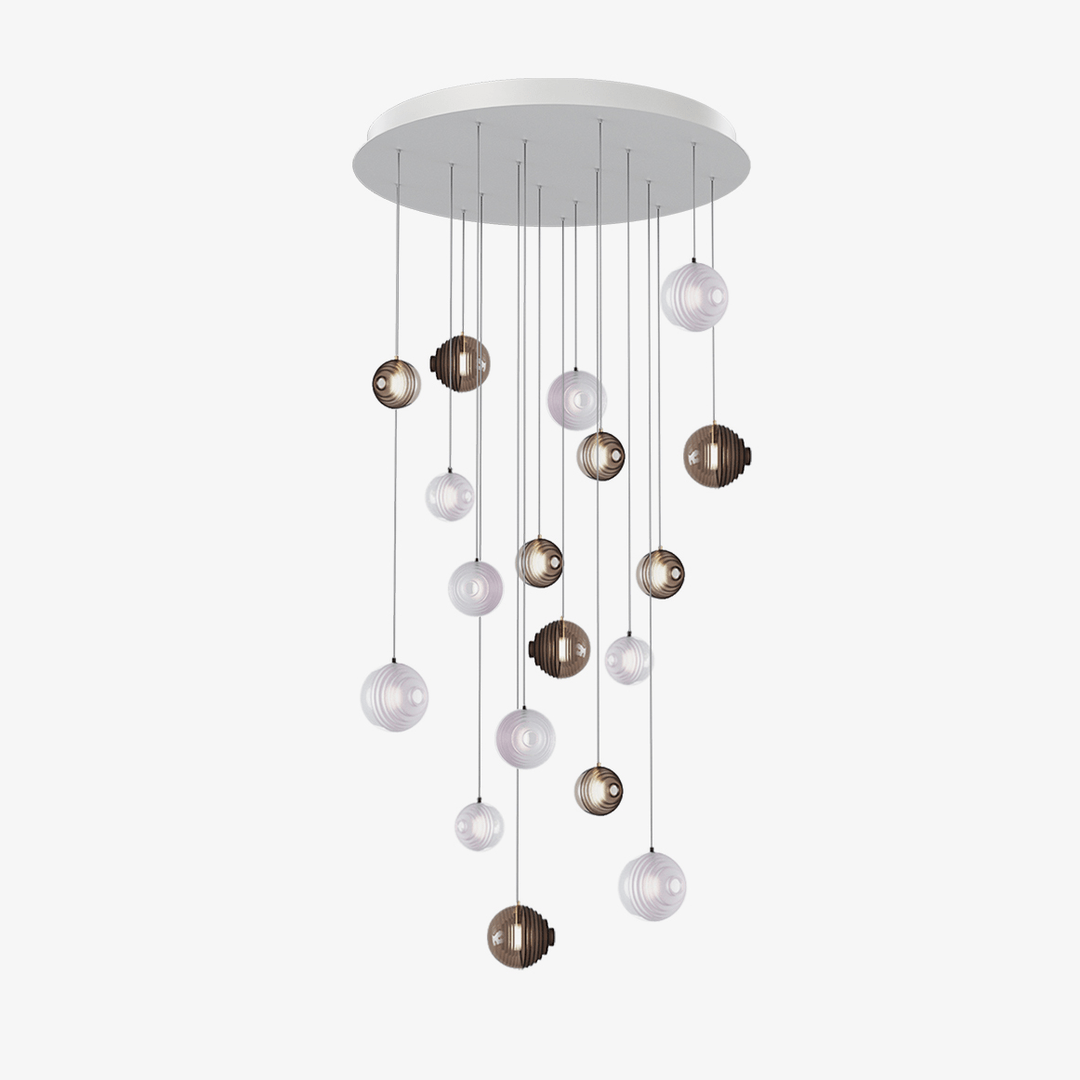 Celestial Orbit  Cascade Chandelier