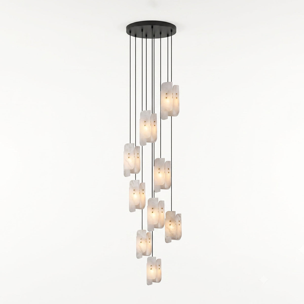 Ebdia Mini Alabaster Pendant Light