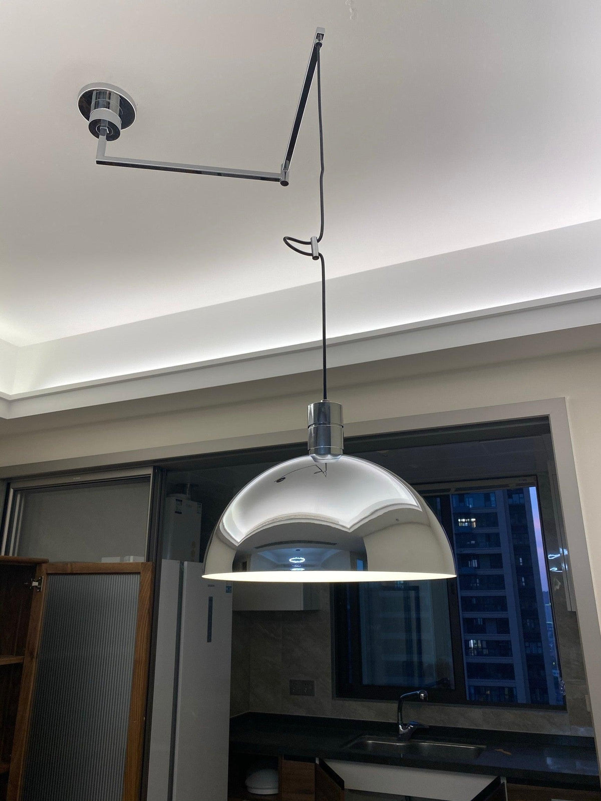 Lyshae Modern Minimalist Nordic Glass Pendant Light