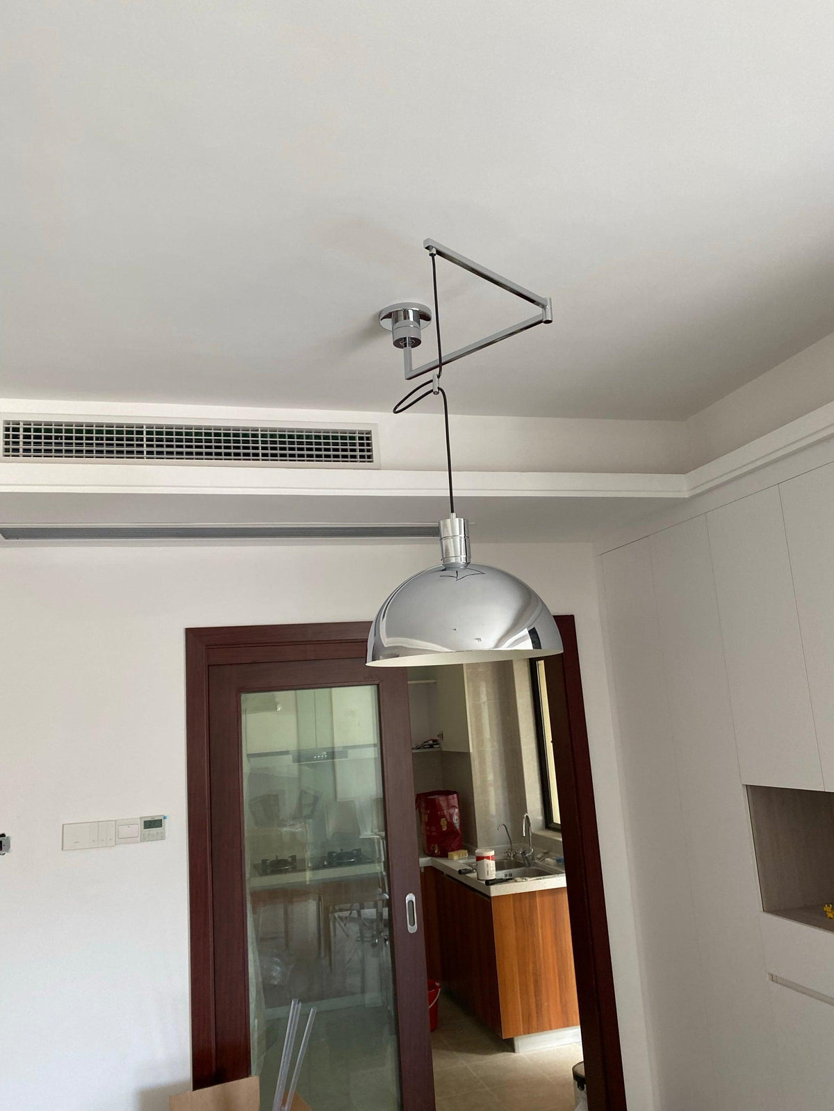 Lyshae Modern Minimalist Nordic Glass Pendant Light