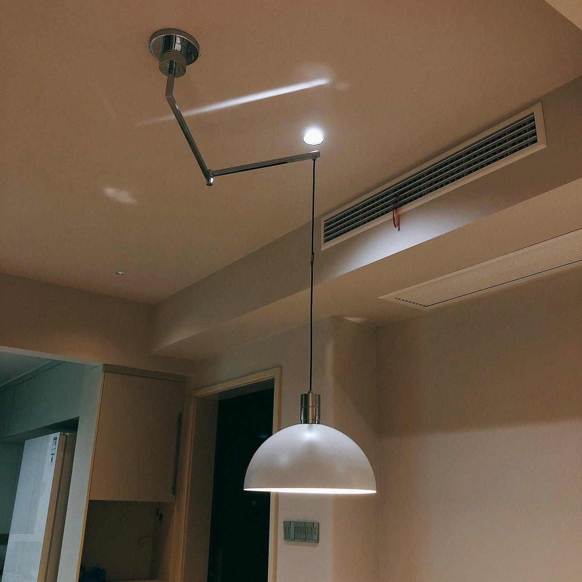 Lyshae Modern Minimalist Nordic Glass Pendant Light